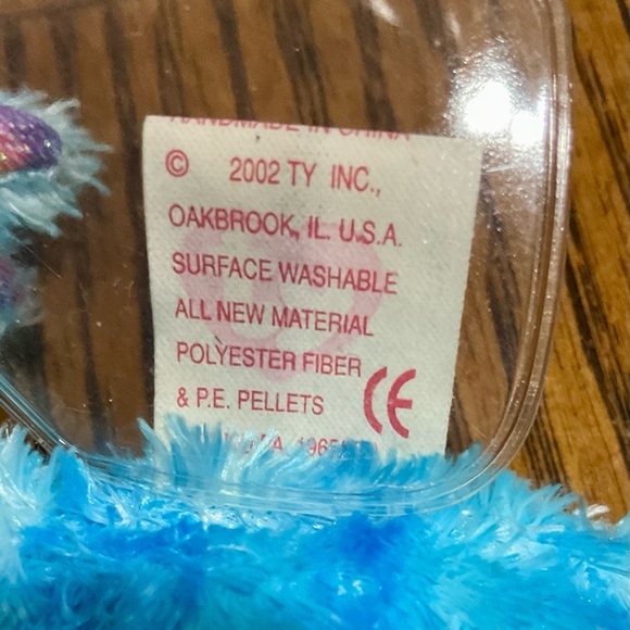 Ty Sledge the shark beanie baby from 2002 - Picture 8 of 11